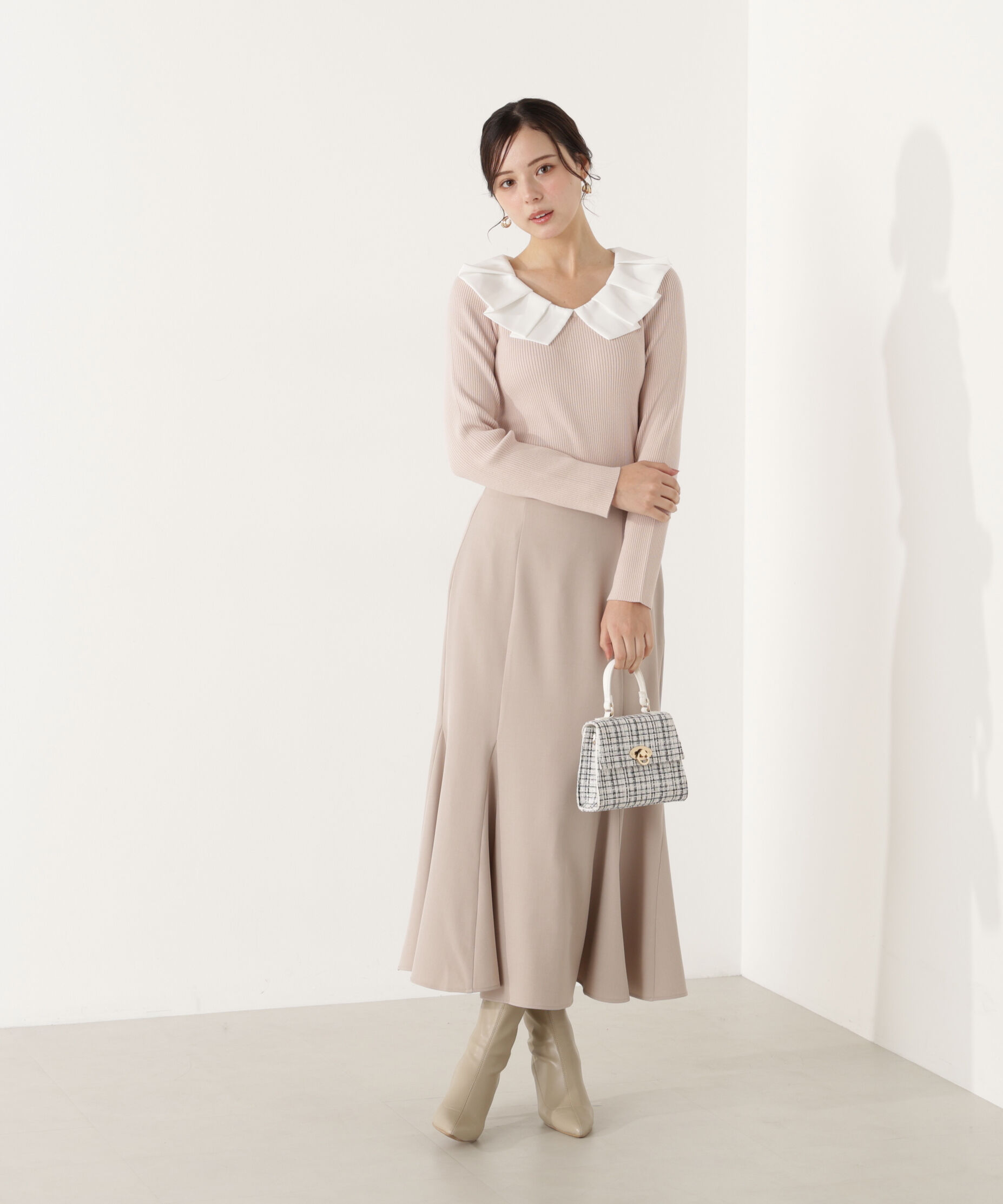 PROPORTION BODY DRESSING「ハイウエストマーメイドスカート」|スカート|