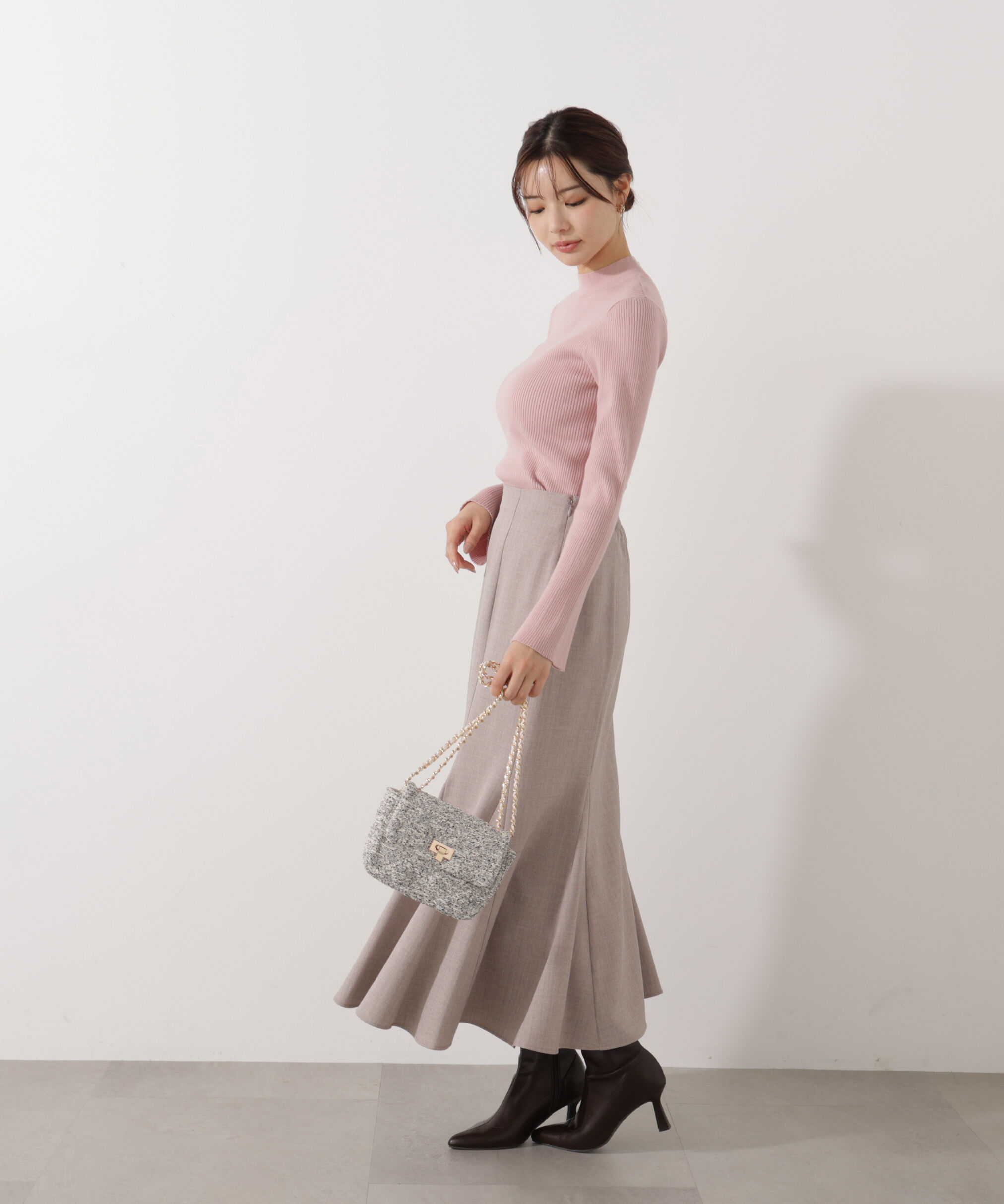 PROPORTION BODY DRESSING「ハイウエストマーメイドスカート」|スカート|