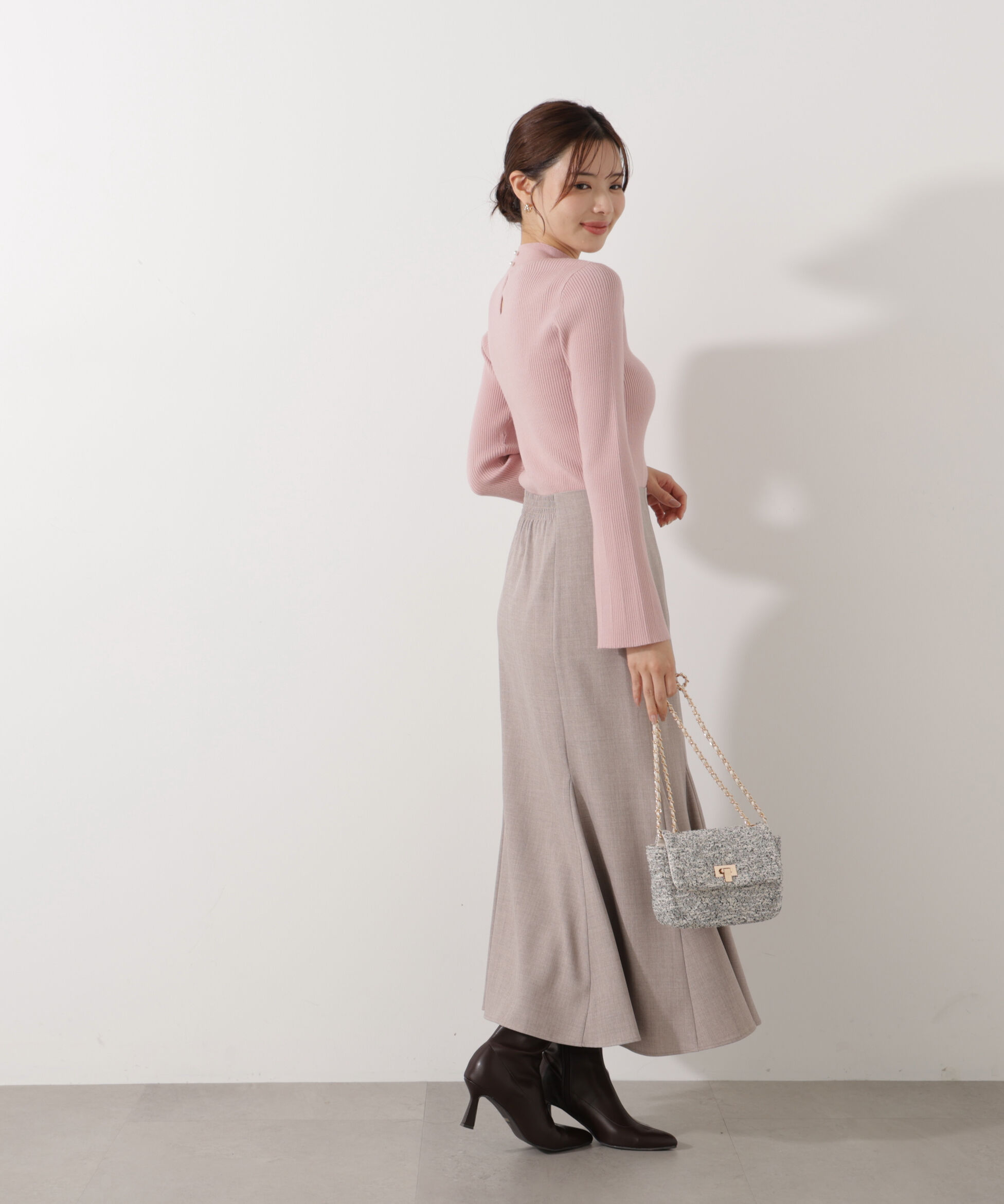 PROPORTION BODY DRESSING「ハイウエストマーメイドスカート」|スカート|