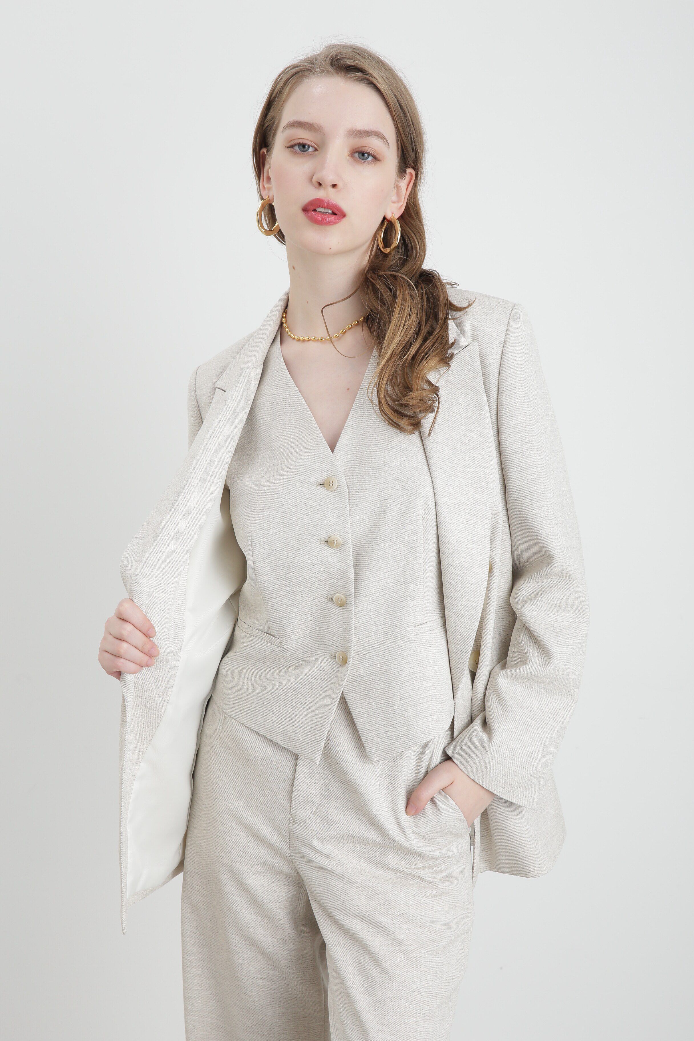  「◆ストライプカフスブレザー」|その他|