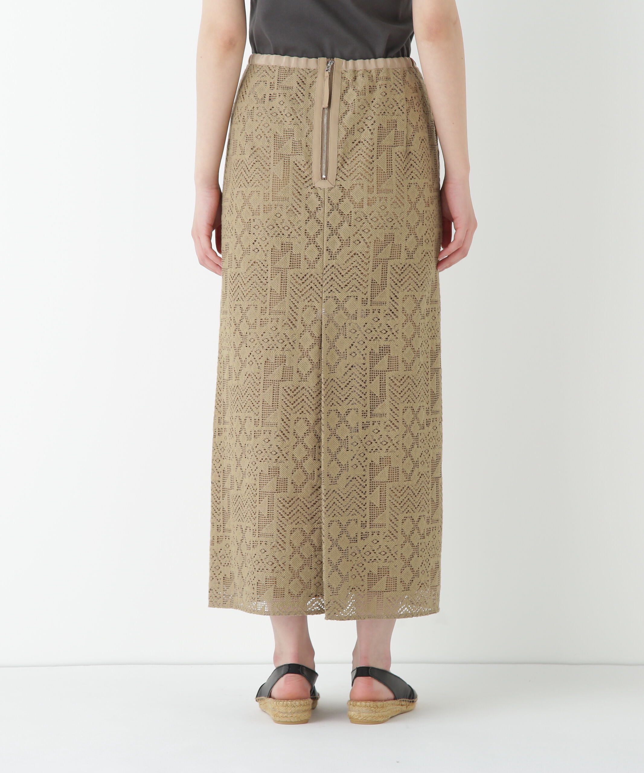  「◆ジオメトリックレーススカート」|スカート|