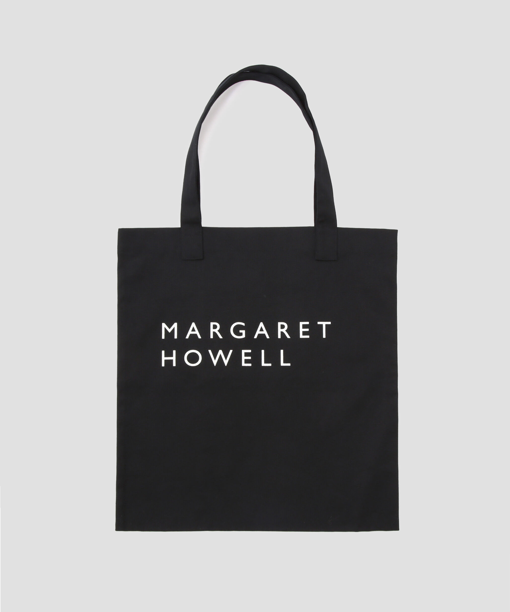 MARGARET HOWELL HOUSEHOLDGOODS「COTTON LOGO BAG」|その他|BLACK