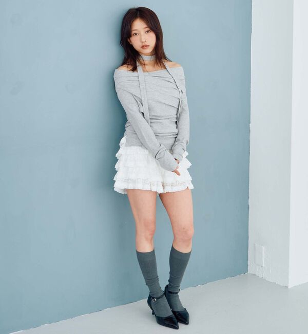 archives「タックドレープオフショルＴＯＰＳ」|Tシャツ・カットソー|