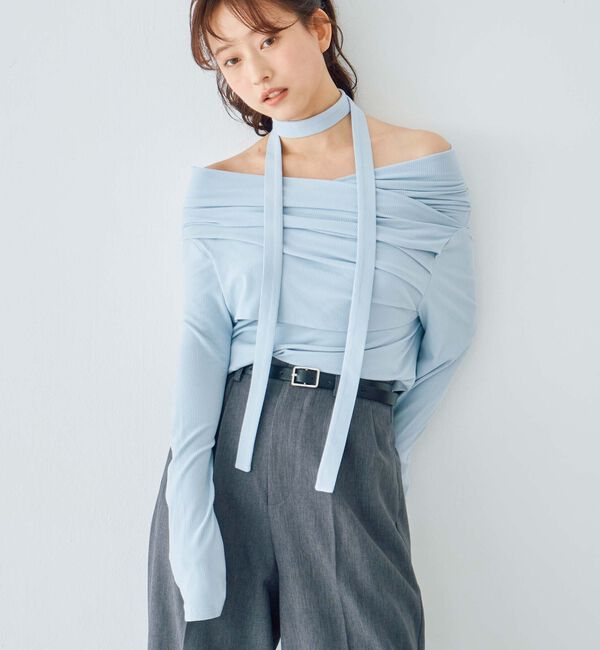 archives「タックドレープオフショルＴＯＰＳ」|Tシャツ・カットソー|