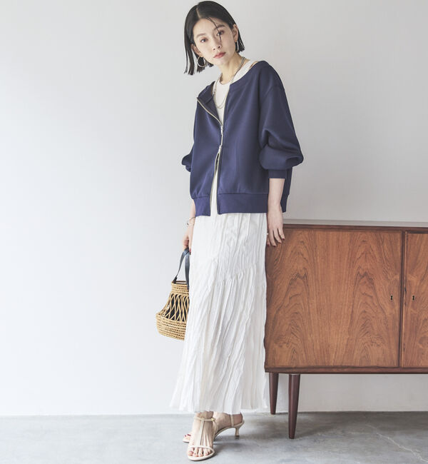 Doux archives「カノコ４ｗａｙ　ＷＺＩＰプルオーバー」|Tシャツ・カットソー|