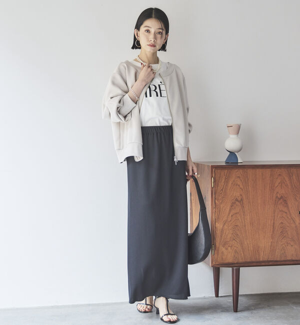 Doux archives「カノコ４ｗａｙ　ＷＺＩＰプルオーバー」|Tシャツ・カットソー|