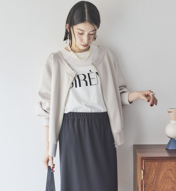 Doux archives「カノコ４ｗａｙ　ＷＺＩＰプルオーバー」|Tシャツ・カットソー|