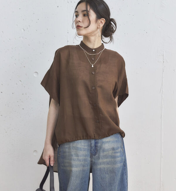 Doux archives「ドロストフレンチラミーシャツ」|シャツ・ブラウス|