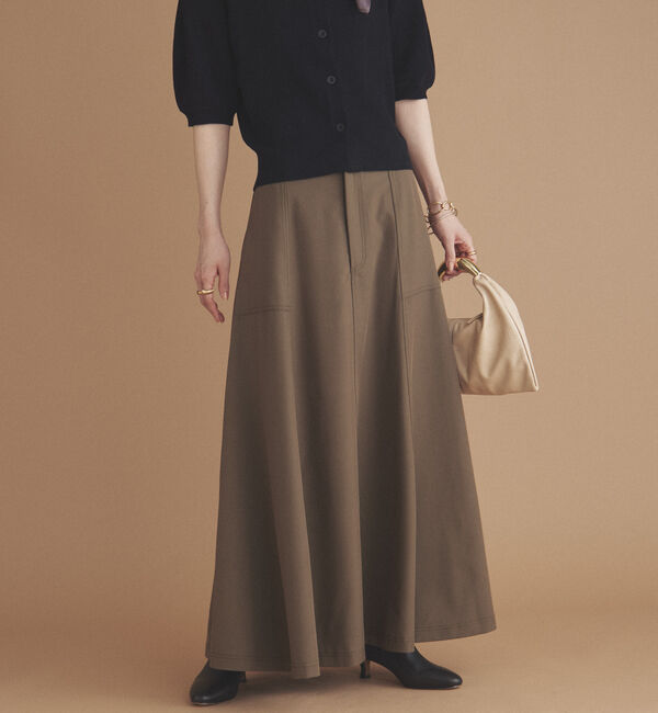 Doux archives「ベイカーフレアスカート」|スカート|BROWN
