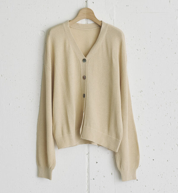 Doux archives「カノコ編みカーディガン」|カーディガン|IVORY