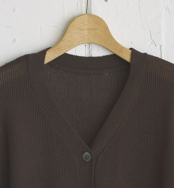 Doux archives「カノコ編みカーディガン」|カーディガン|