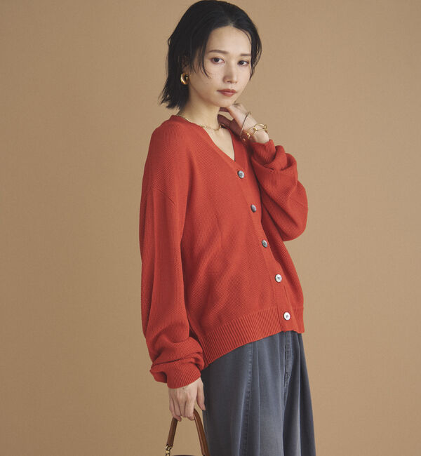 Doux archives「カノコ編みカーディガン」|カーディガン|