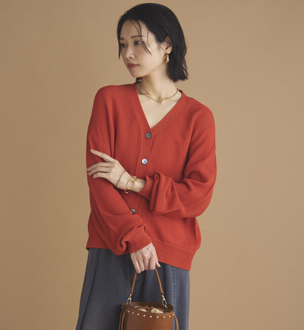 Doux archives「カノコ編みカーディガン」|カーディガン|