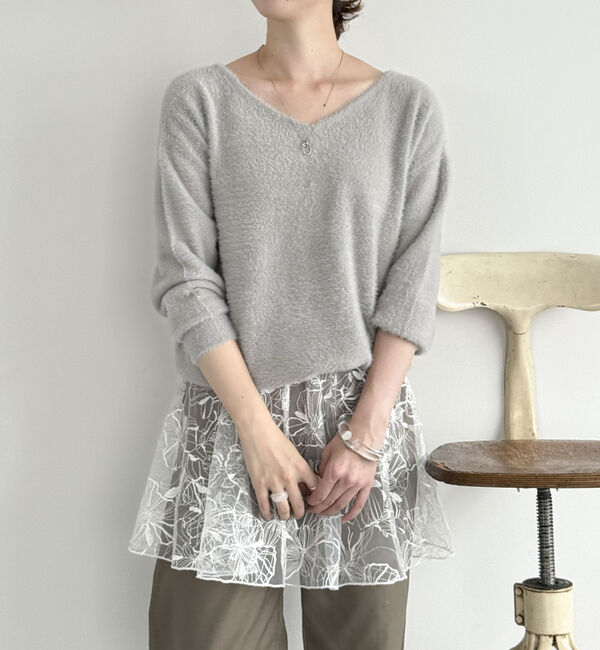 Doux archives「２ＷＡＹシャギープルオーバー」|ニット・セーター|