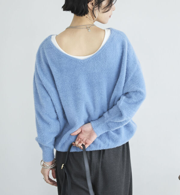 Doux archives「２ＷＡＹシャギープルオーバー」|ニット・セーター|