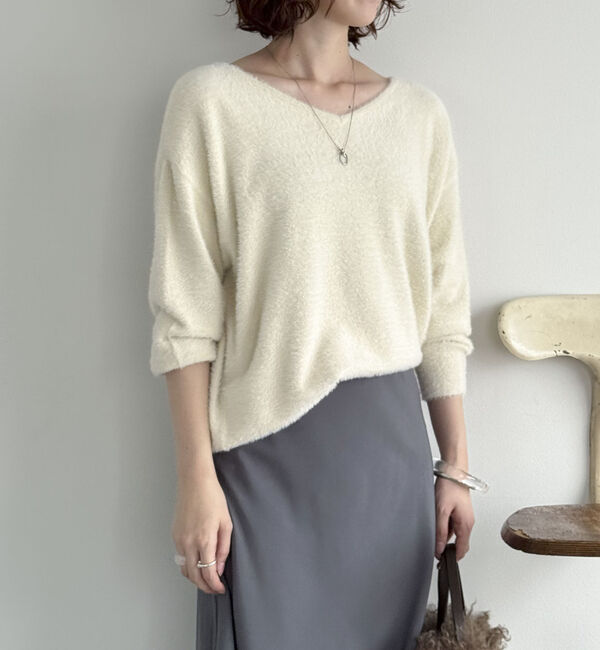 Doux archives「２ＷＡＹシャギープルオーバー」|ニット・セーター|