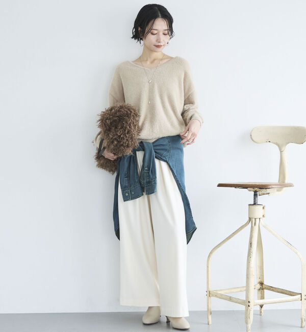 Doux archives「２ＷＡＹシャギープルオーバー」|ニット・セーター|
