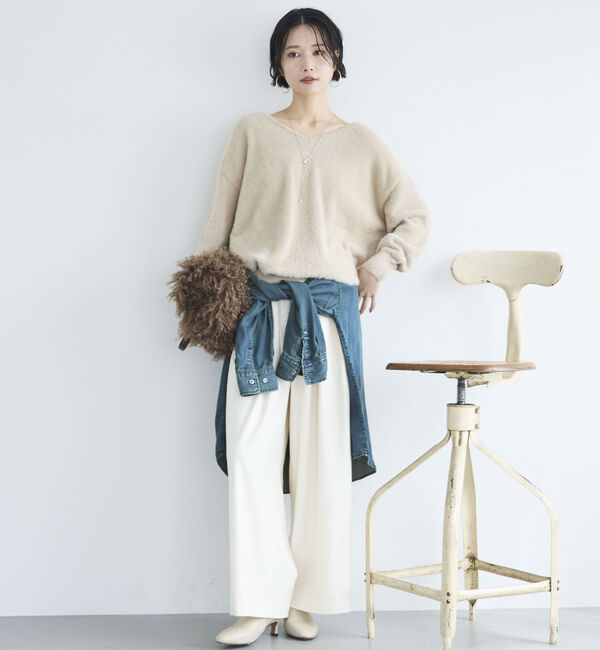 Doux archives「２ＷＡＹシャギープルオーバー」|ニット・セーター|