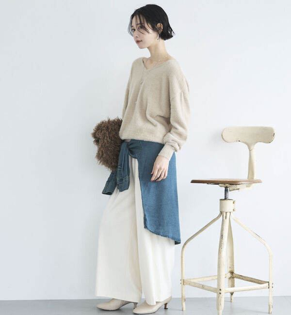 Doux archives「２ＷＡＹシャギープルオーバー」|ニット・セーター|