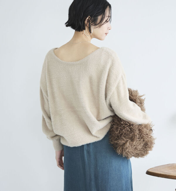 Doux archives「２ＷＡＹシャギープルオーバー」|ニット・セーター|