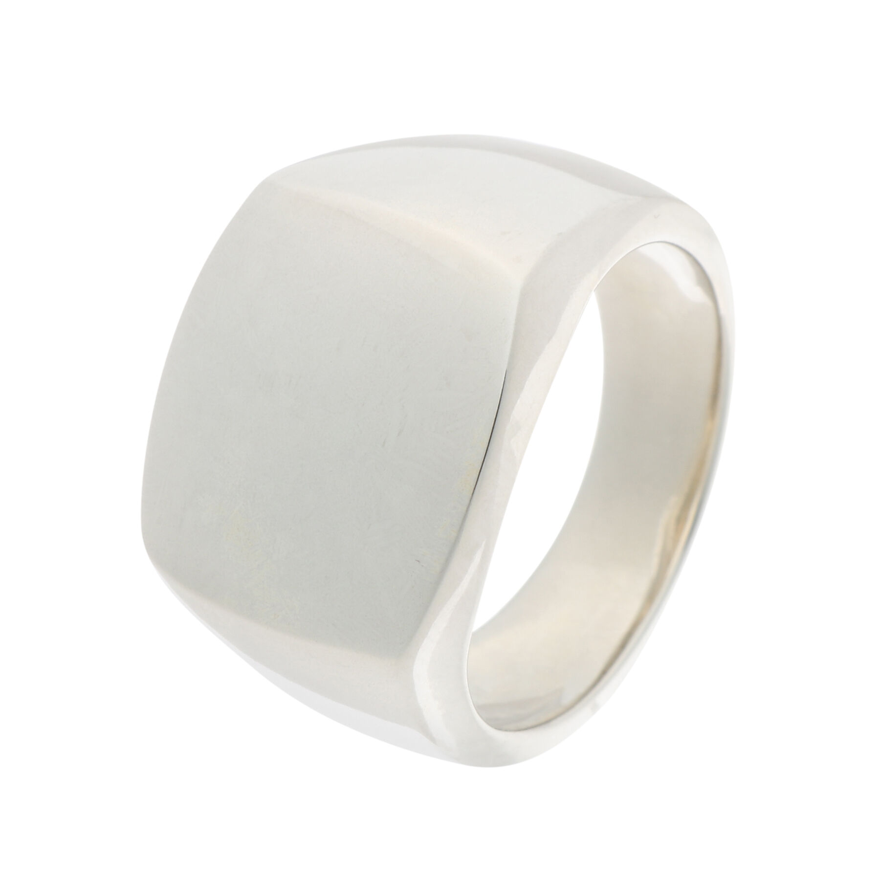 COCOSHNIK「シルバー シグネットリング スクエア」|リング|