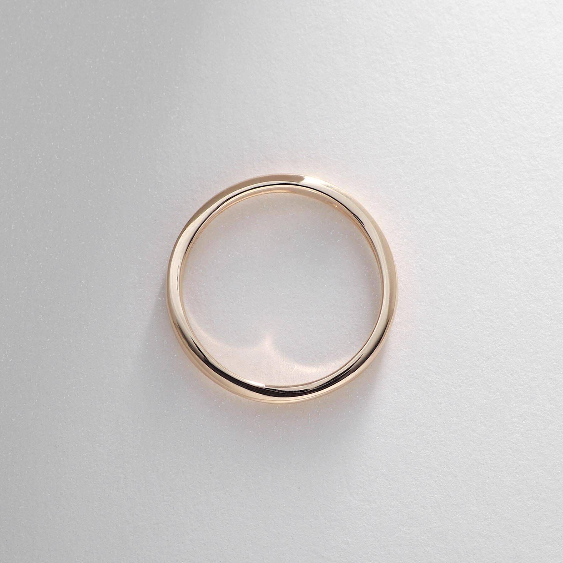 COCOSHNIK「K10レイヤードニュアンス リング」|リング|