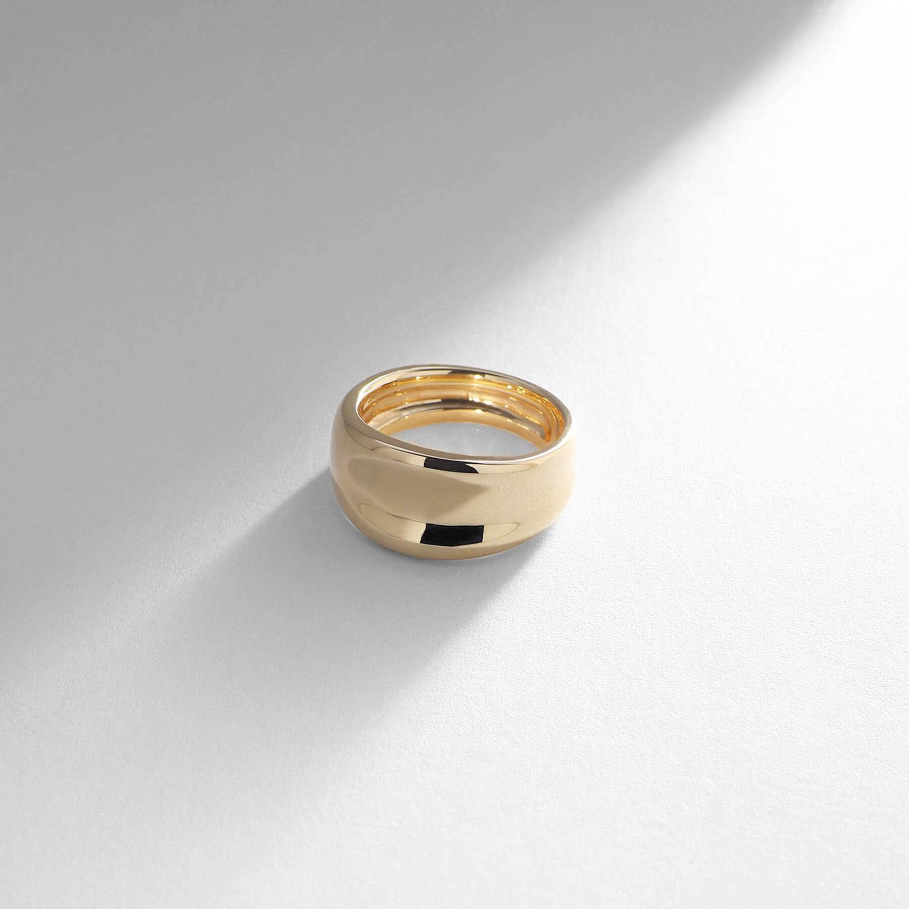 COCOSHNIK「K10ホロウ リング」|リング|