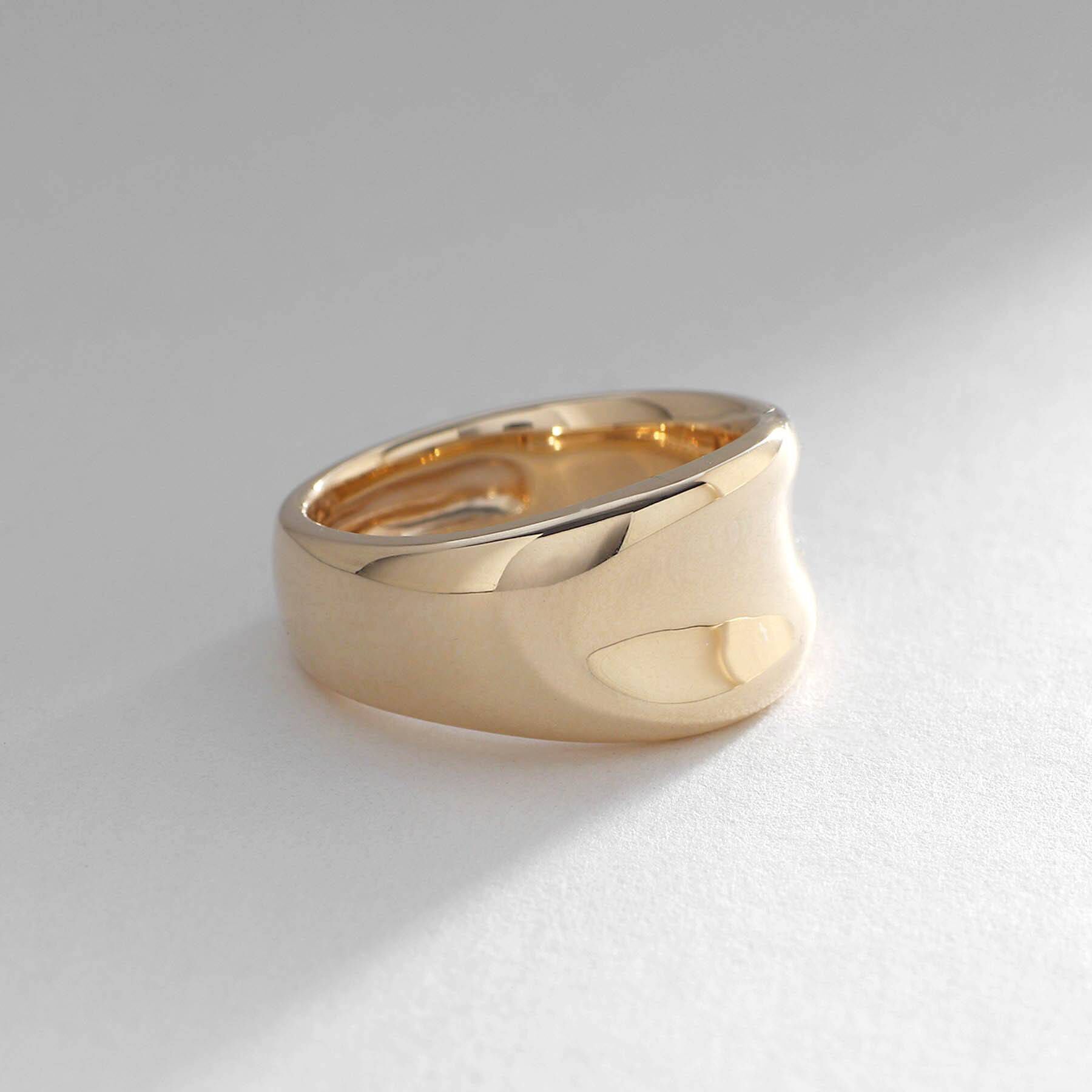 COCOSHNIK「K10ホロウ リング」|リング|