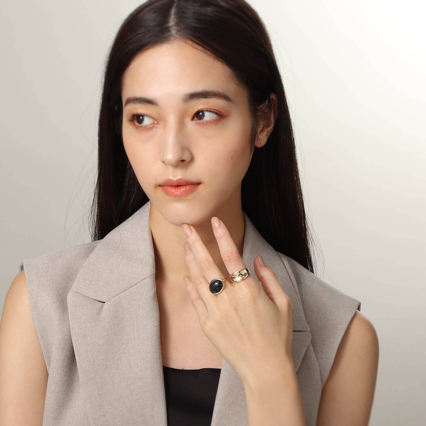 COCOSHNIK「K10ホロウ リング」|リング|