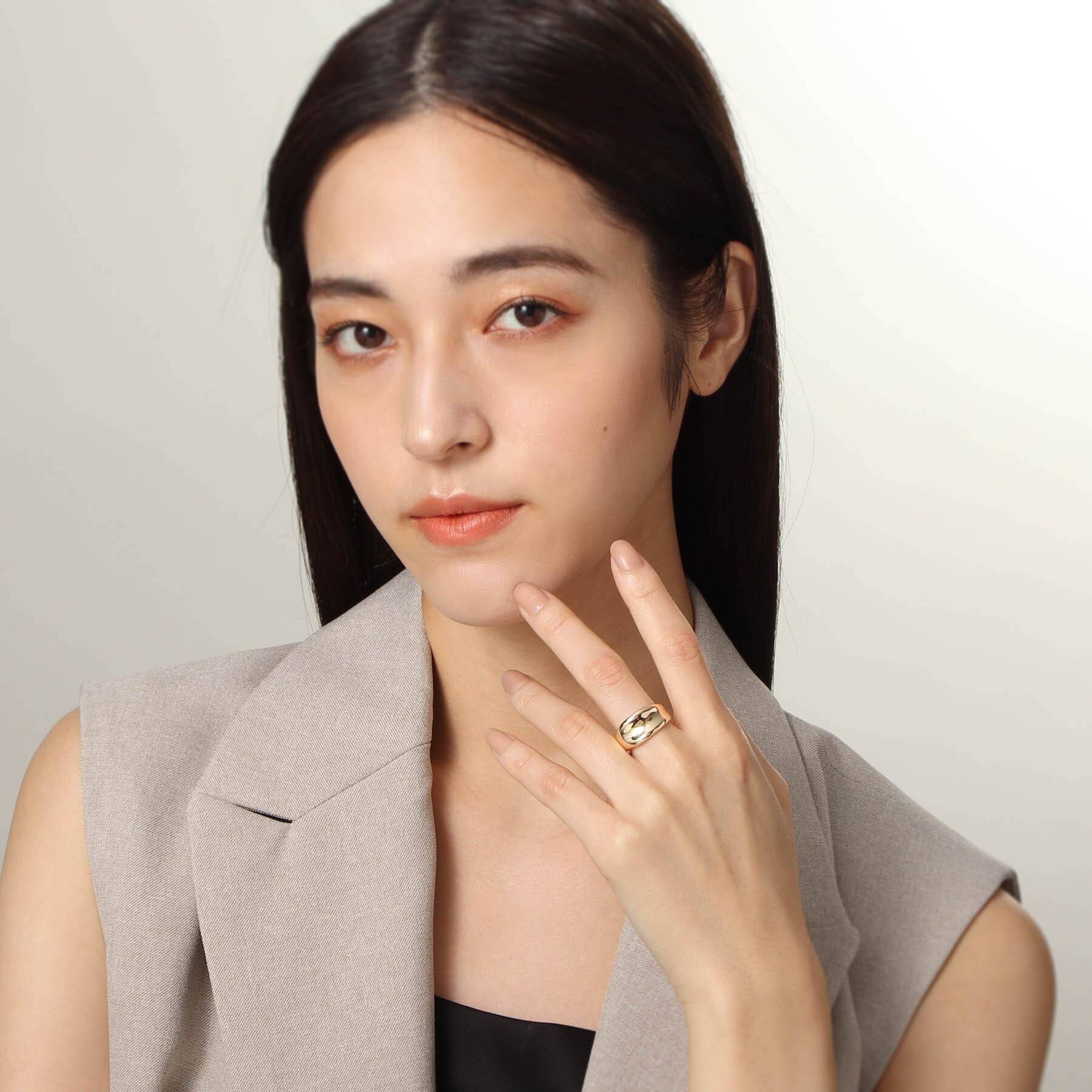 COCOSHNIK「K10ホロウ リング」|リング|