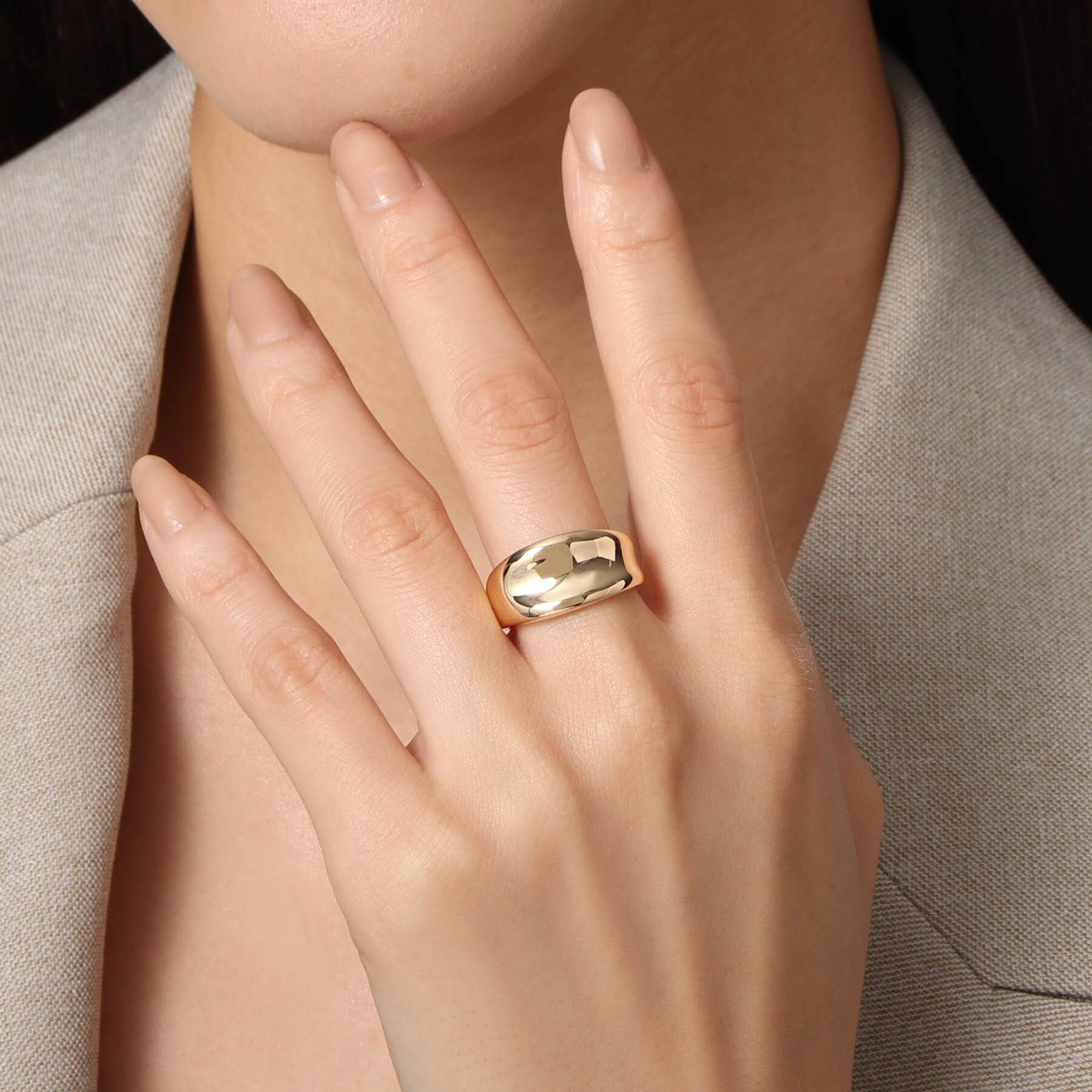 COCOSHNIK「K10ホロウ リング」|リング|