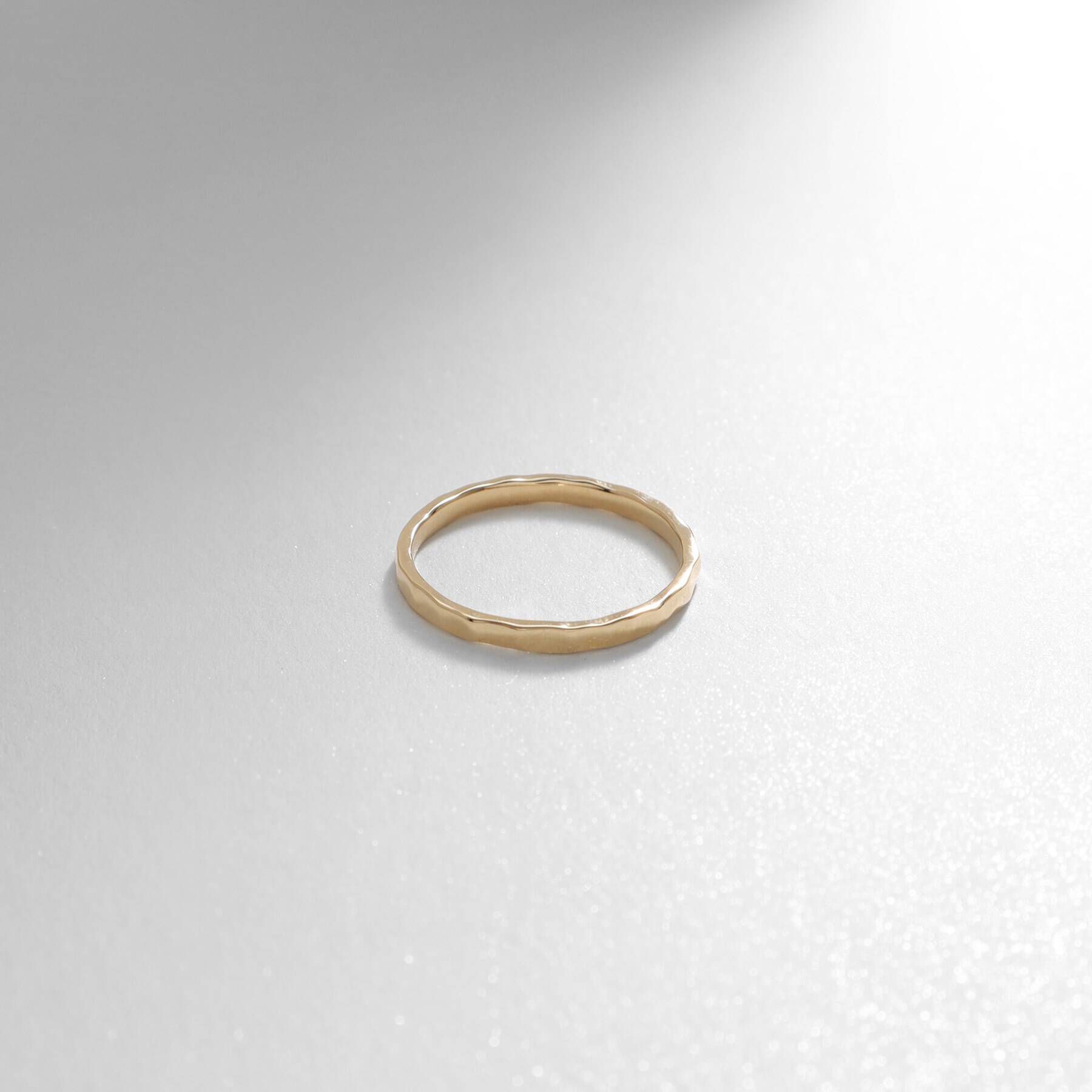 COCOSHNIK「K10アンジュレート リング」|リング|