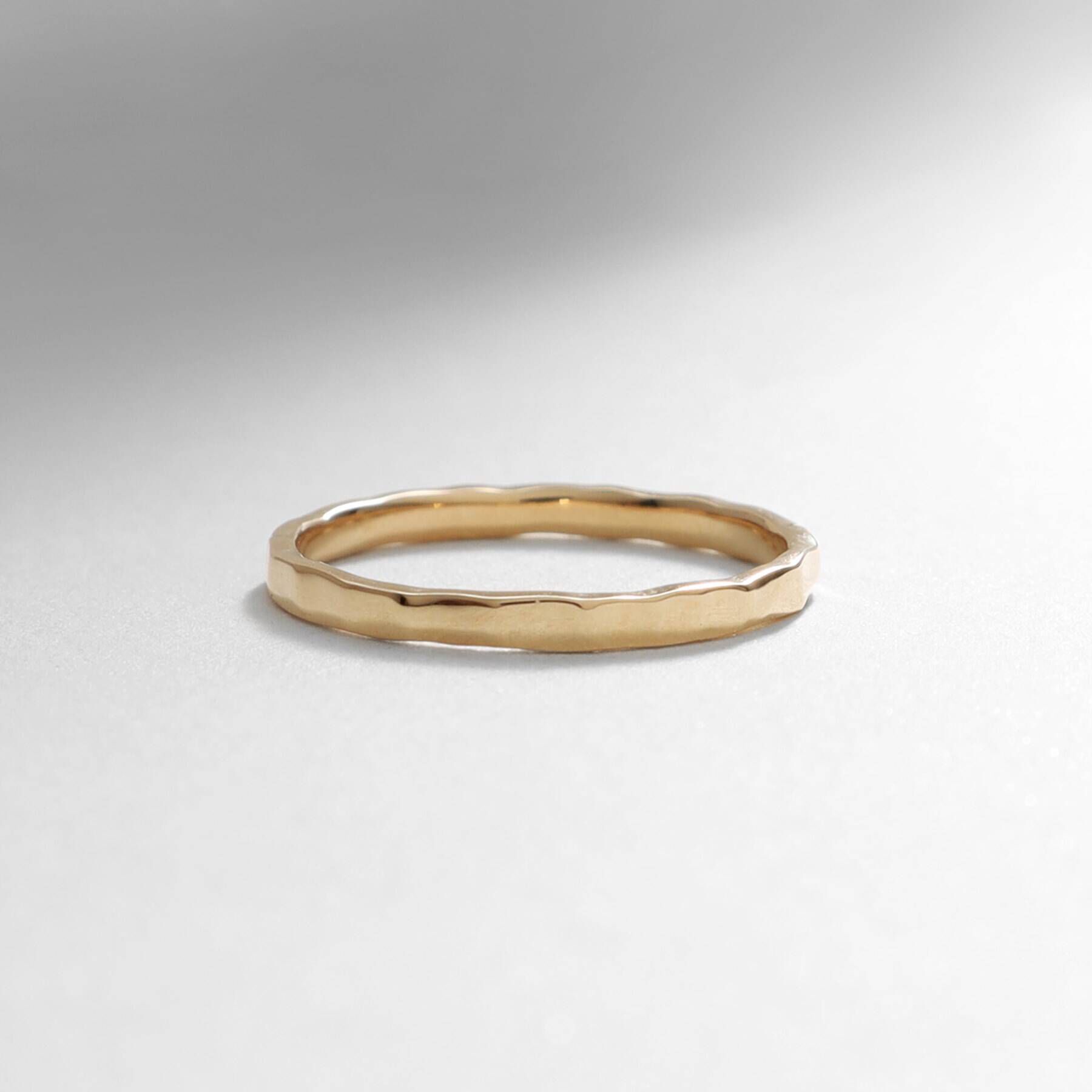 COCOSHNIK「K10アンジュレート リング」|リング|