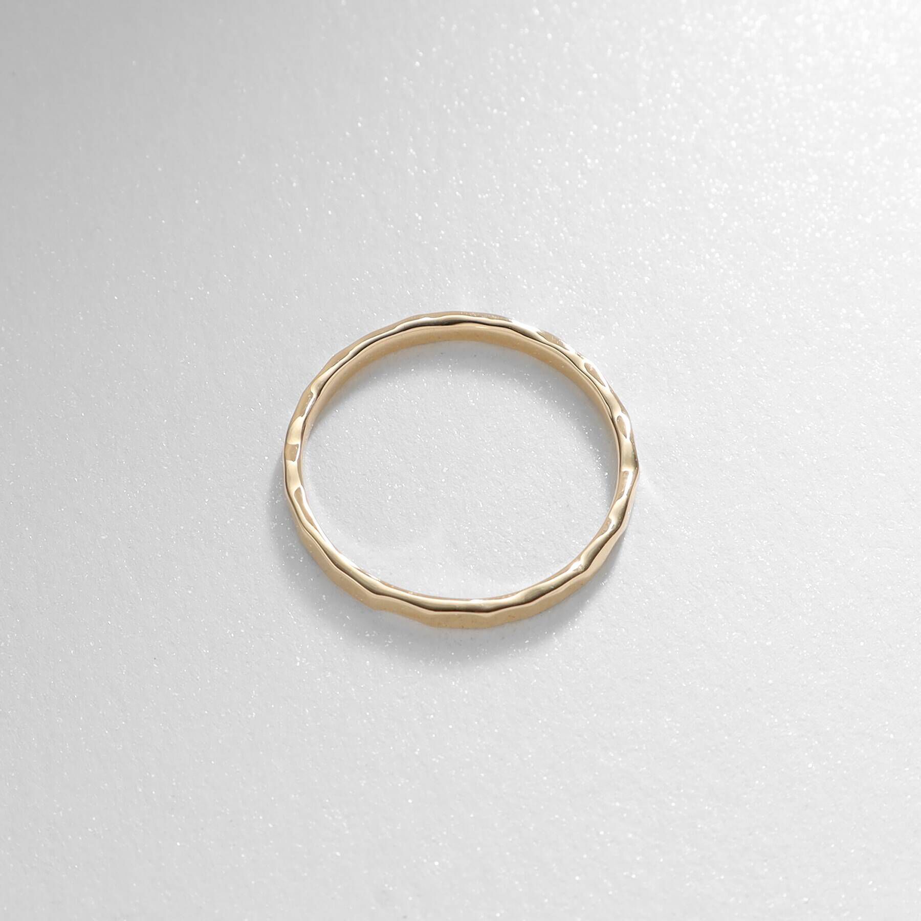 COCOSHNIK「K10アンジュレート リング」|リング|