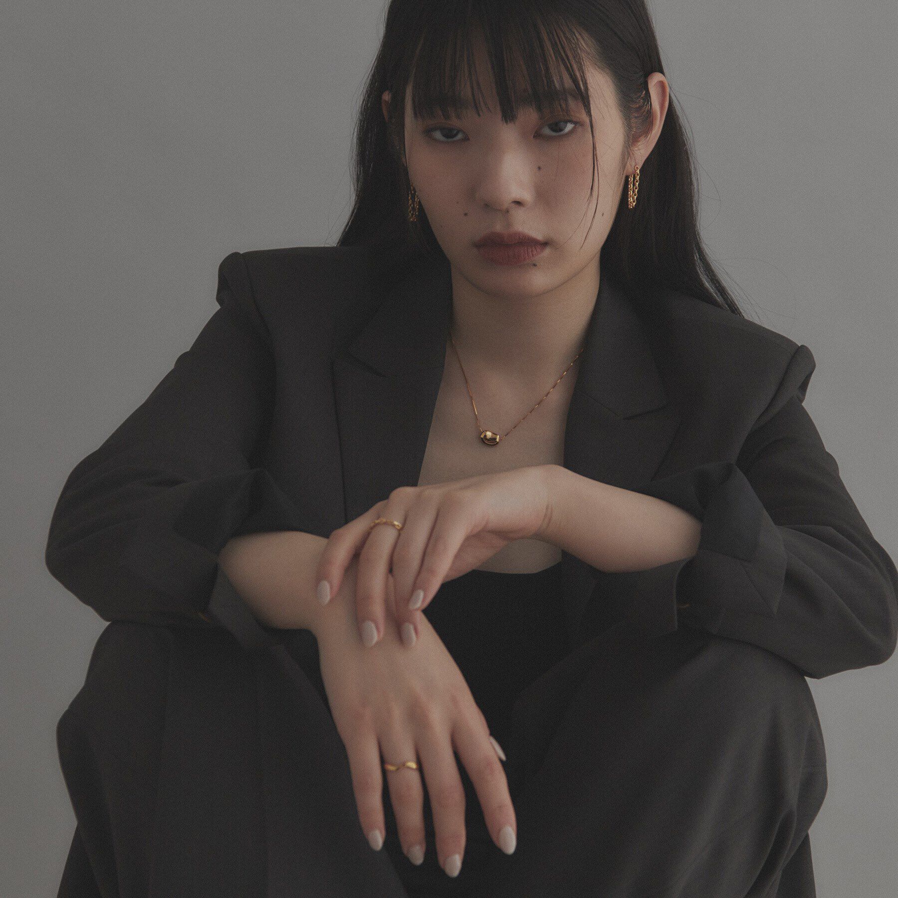 COCOSHNIK ONKITSCH「シルバー チェーンリング グリームチェーン GP」|リング|