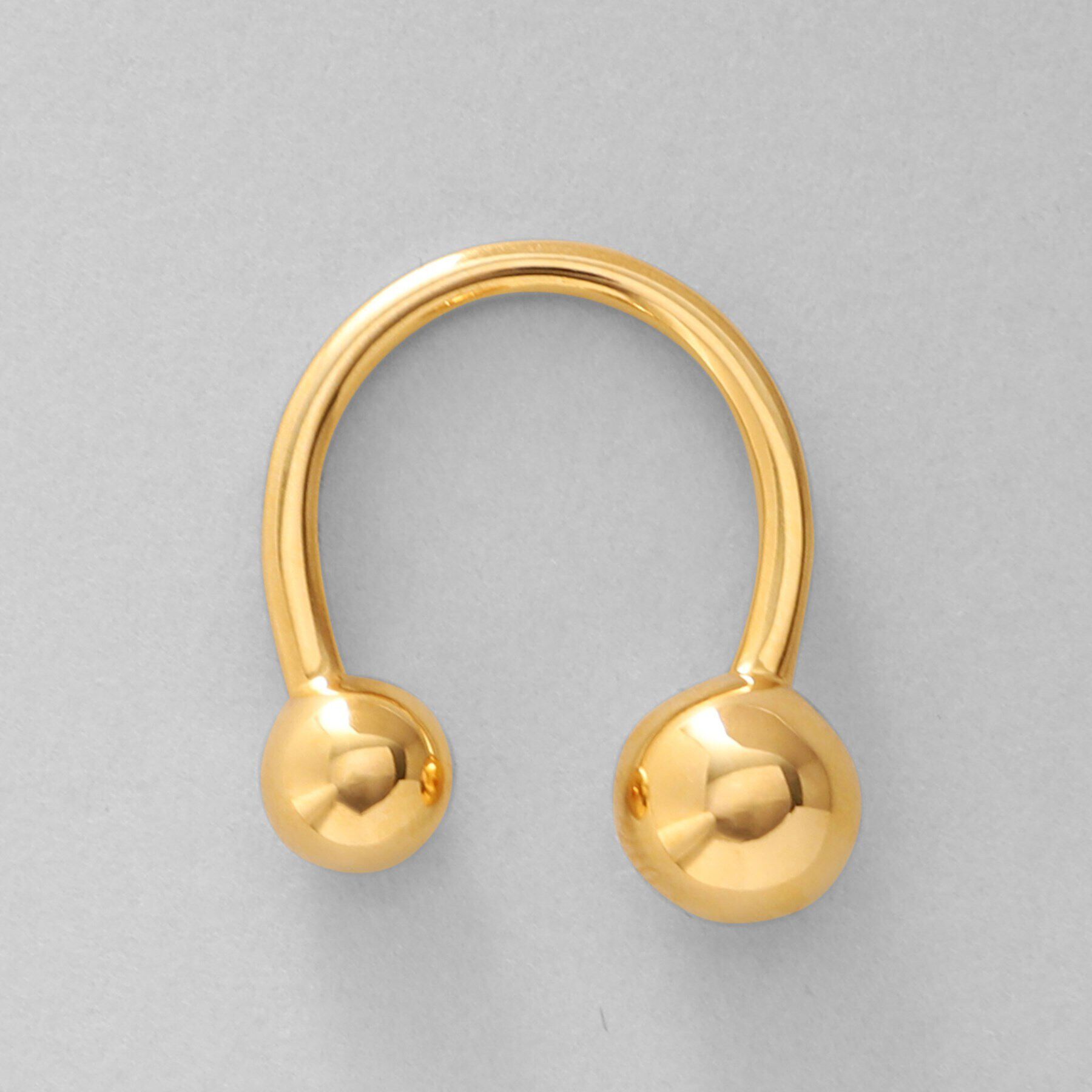 COCOSHNIK ONKITSCH「シルバー ボールオープンリング GP」|リング|