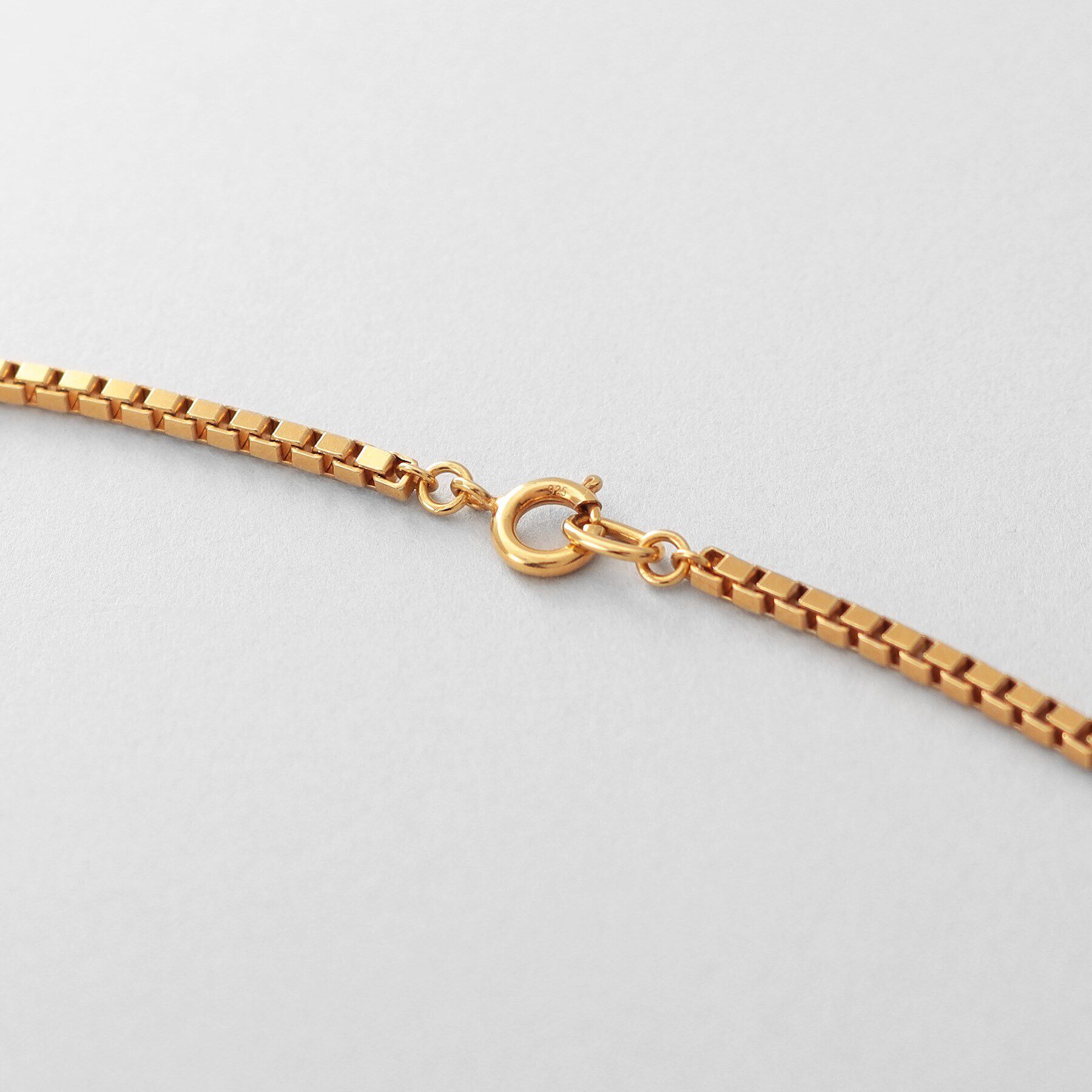 COCOSHNIK ONKITSCH「シルバー デザインチェーン ベネチアンネックレスM（55cm） GP」|ネックレス|