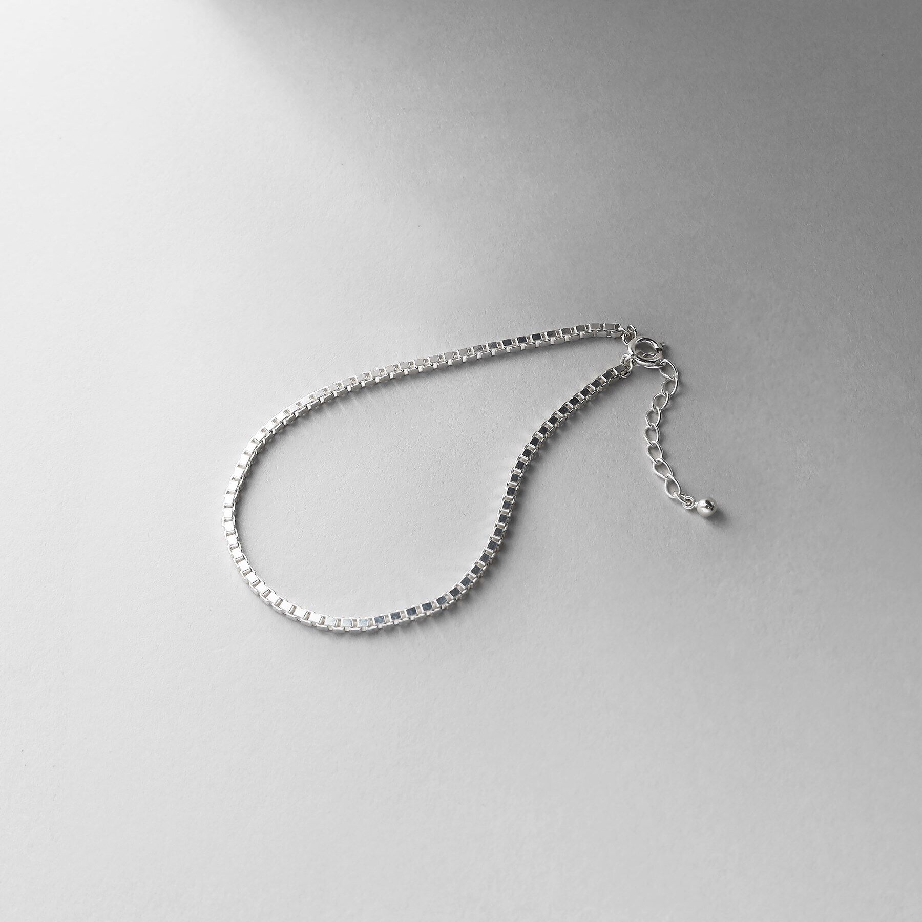 COCOSHNIK ONKITSCH「シルバー デザインチェーン ベネチアンブレスレットM」|ブレスレット・バングル|