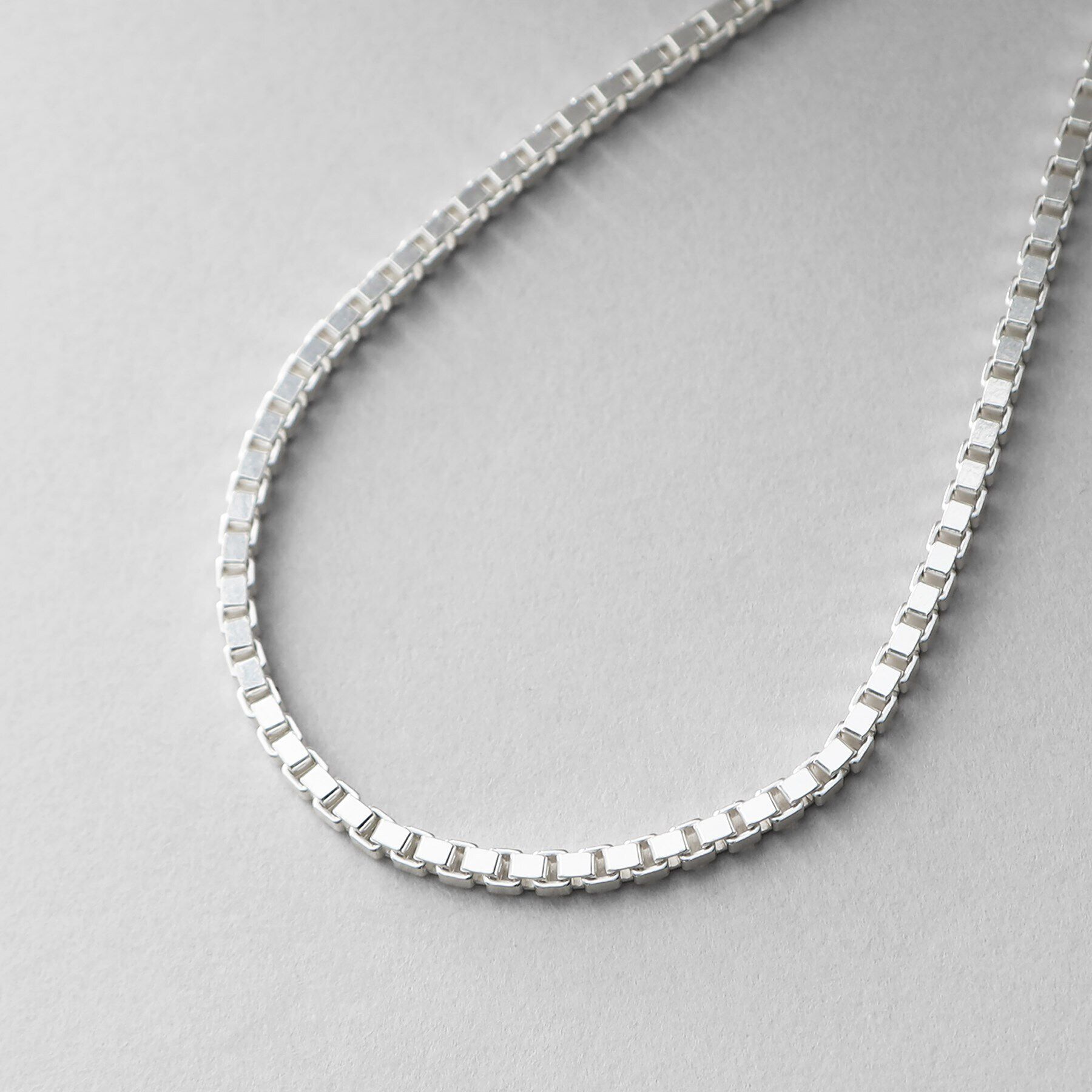 COCOSHNIK ONKITSCH「シルバー デザインチェーン ベネチアンブレスレットM」|ブレスレット・バングル|