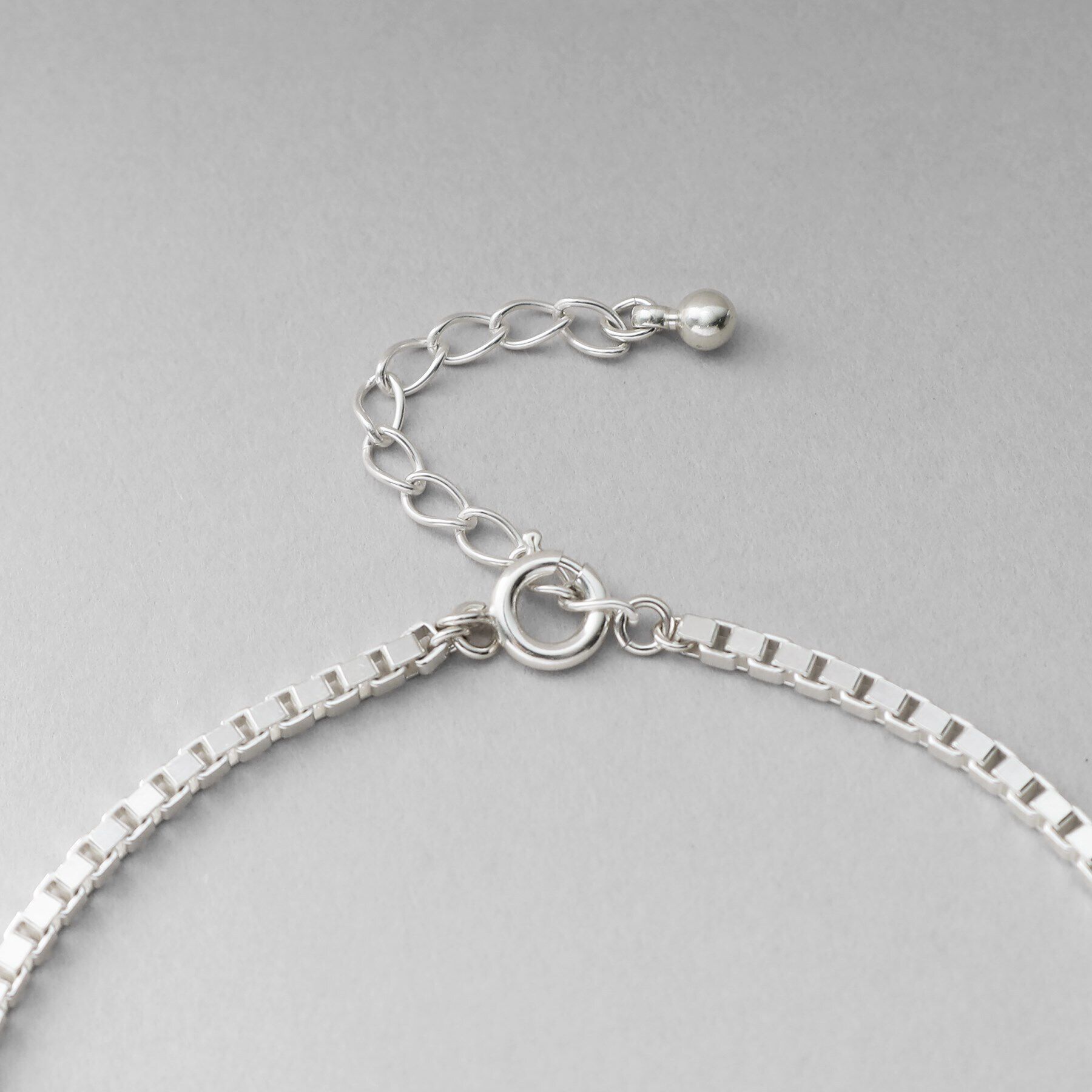 COCOSHNIK ONKITSCH「シルバー デザインチェーン ベネチアンブレスレットM」|ブレスレット・バングル|