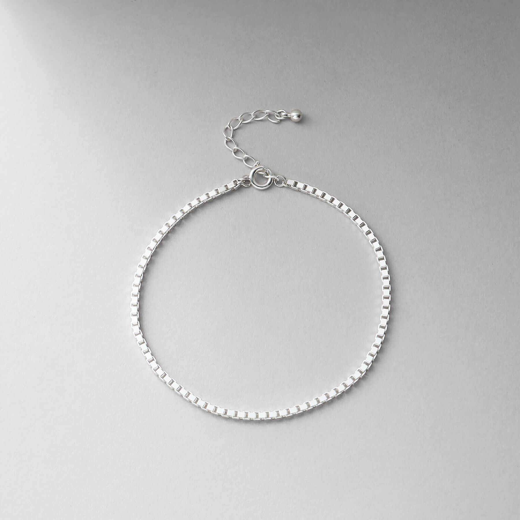 COCOSHNIK ONKITSCH「シルバー デザインチェーン ベネチアンブレスレットM」|ブレスレット・バングル|