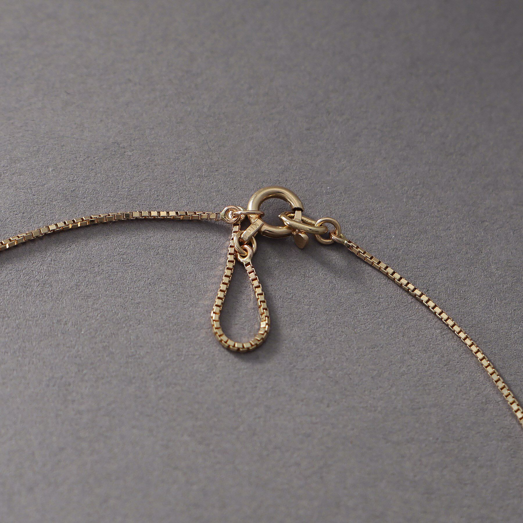 COCOSHNIK ONKITSCH「K10スキニーネックレス ベネチアン」|ネックレス|