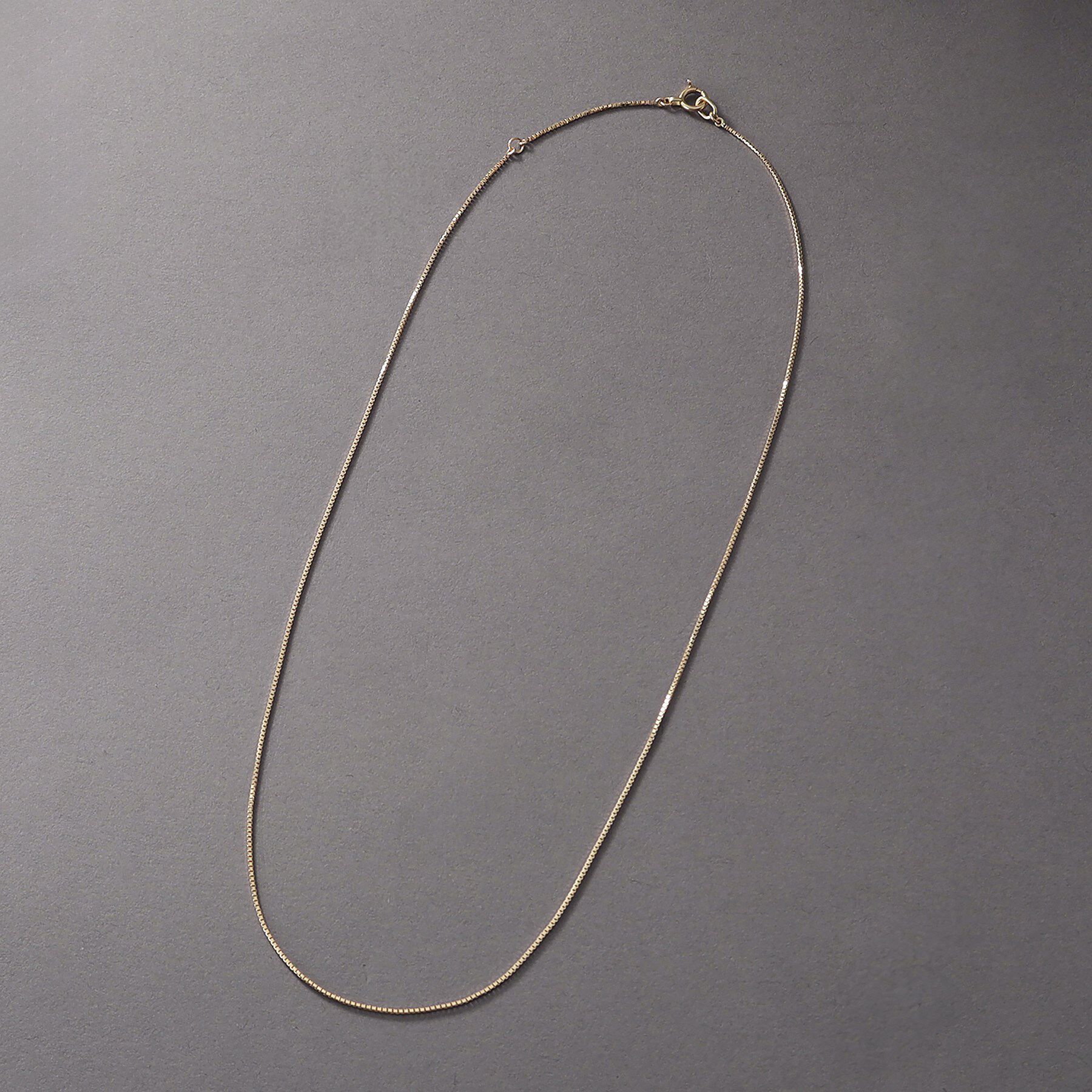 COCOSHNIK ONKITSCH「K10スキニーネックレス ベネチアン」|ネックレス|