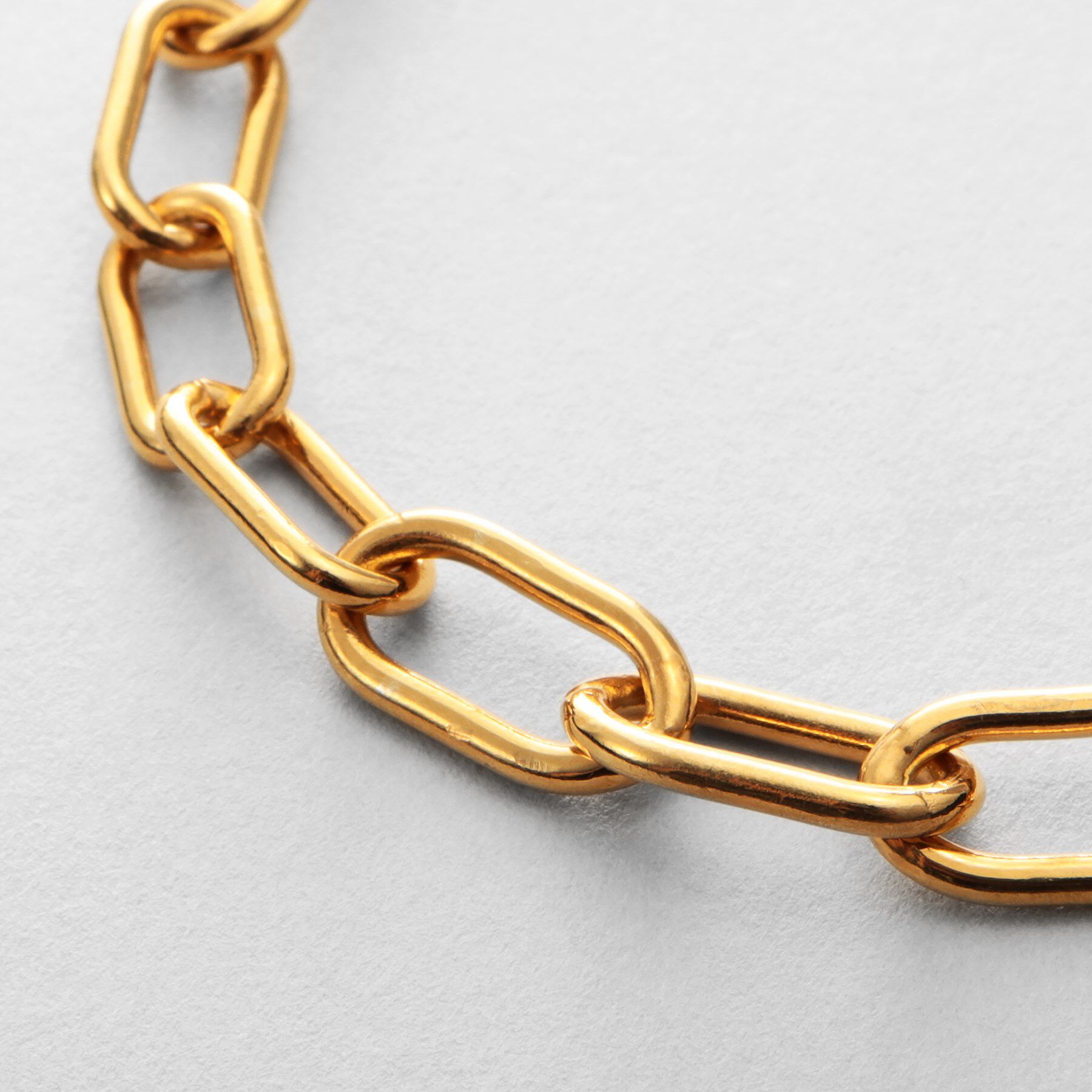 COCOSHNIK ONKITSCH「シルバー デザインチェーン ケーブルグラデーションブレスレットGP」|ブレスレット・バングル|