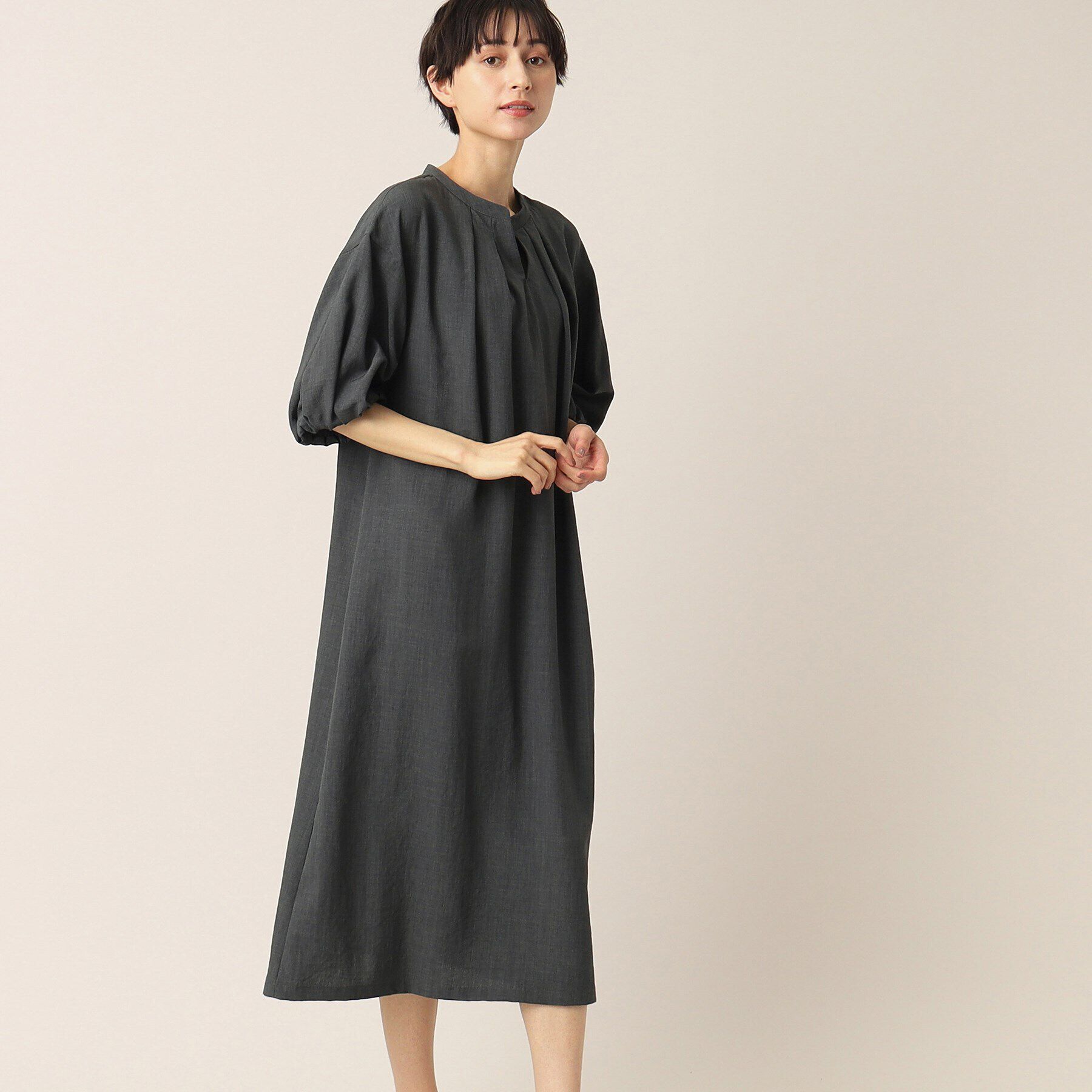 Dessin「【洗える】バルーンスリーブワンピース」|ワンピース|