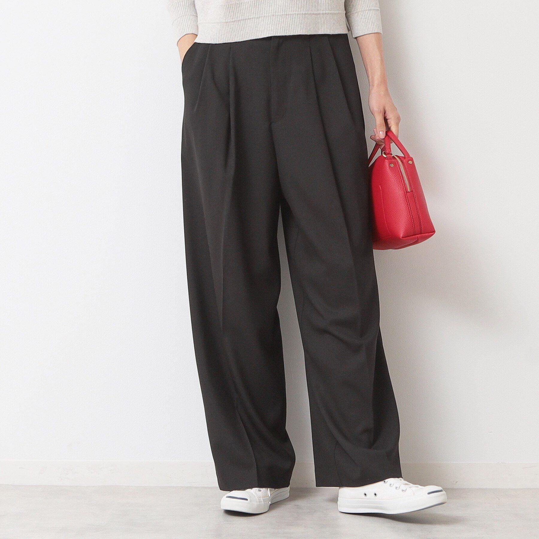 Dessin「【洗える】タックワイドパンツ」|その他|