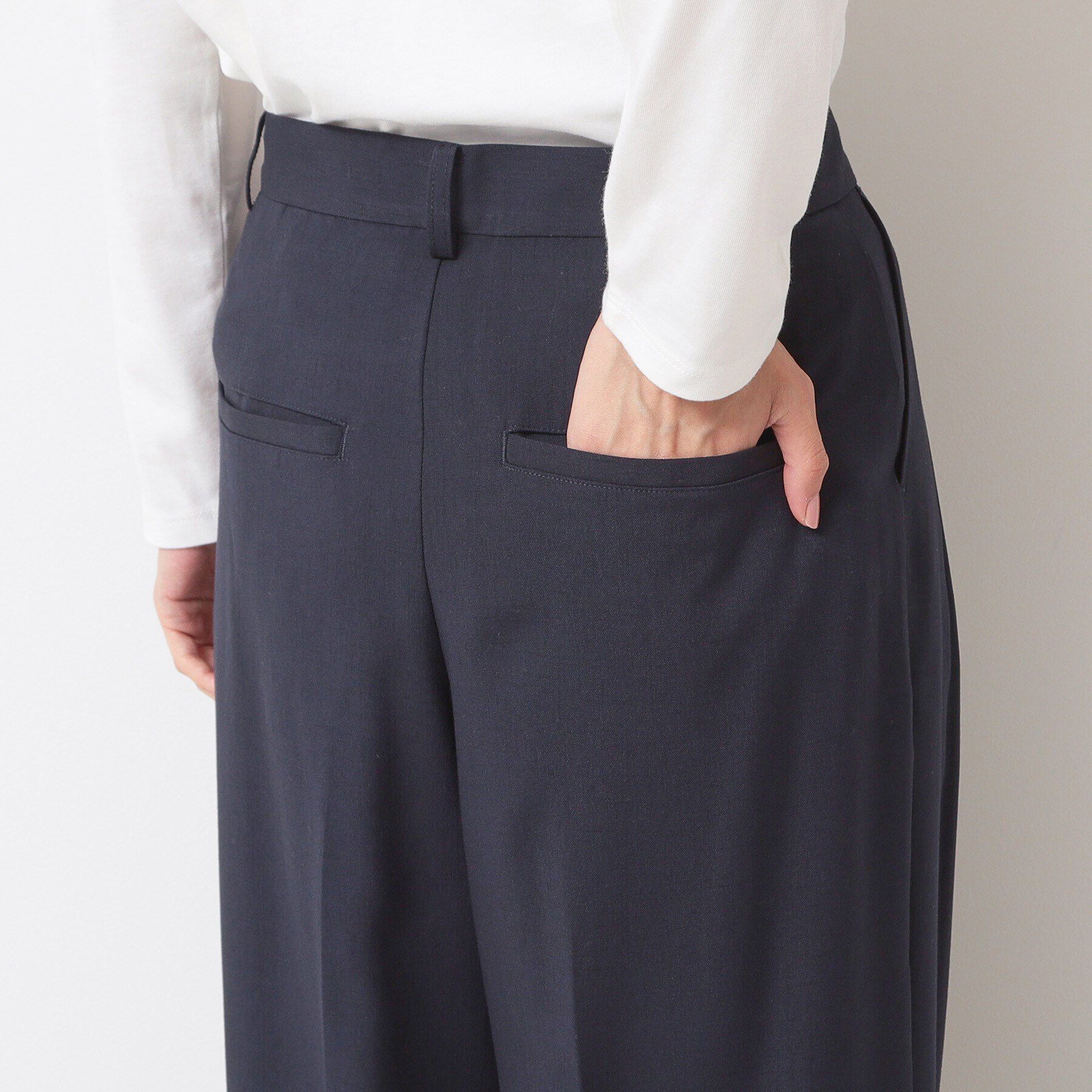 Dessin「【洗える】タックワイドパンツ」|その他|