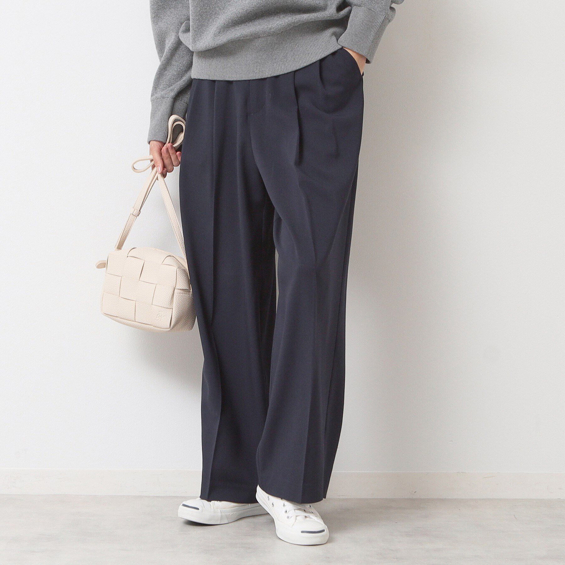 Dessin「【洗える】タックワイドパンツ」|その他|