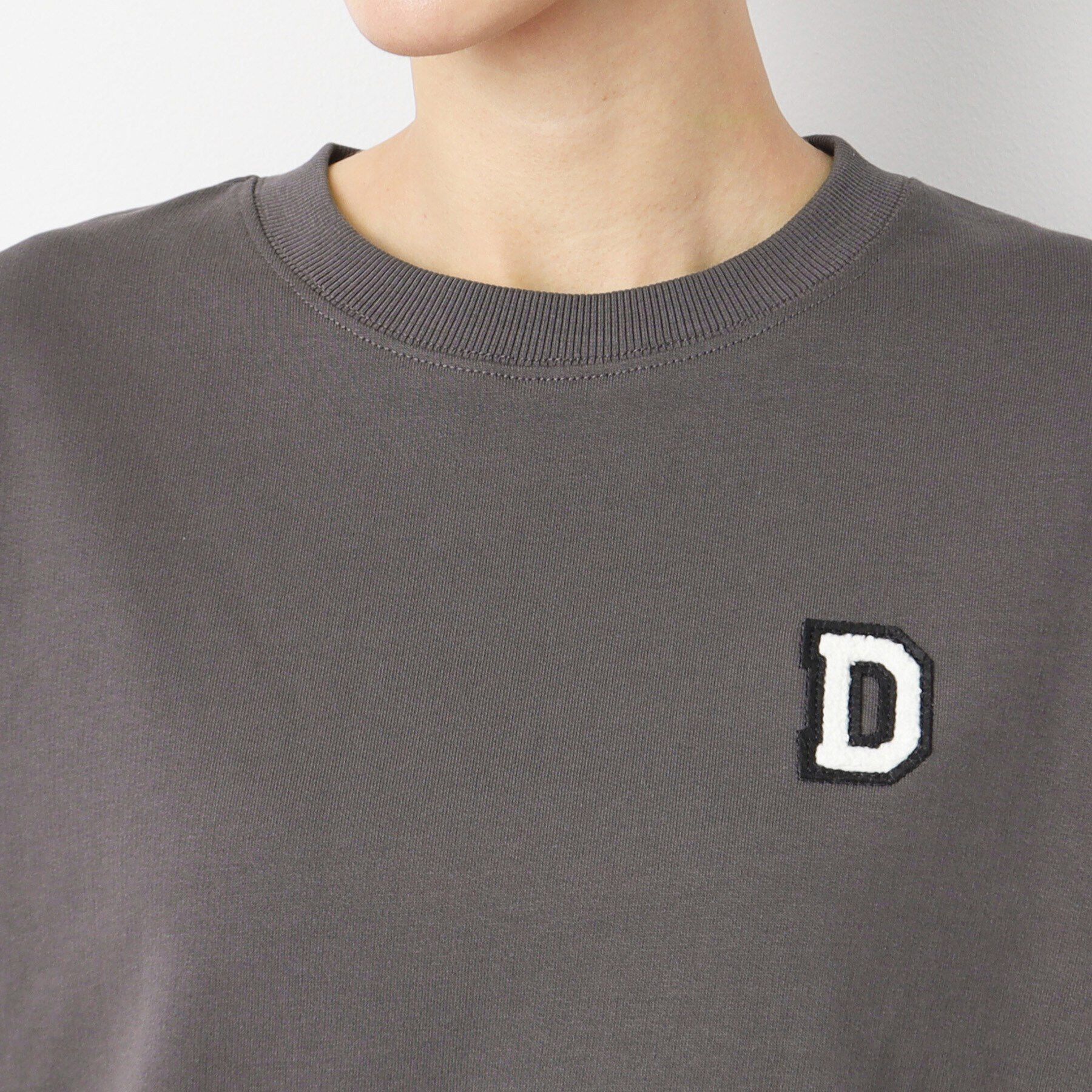 Dessin「【ユニセックス・洗える】ミニ裏毛ロンT」|Tシャツ・カットソー|