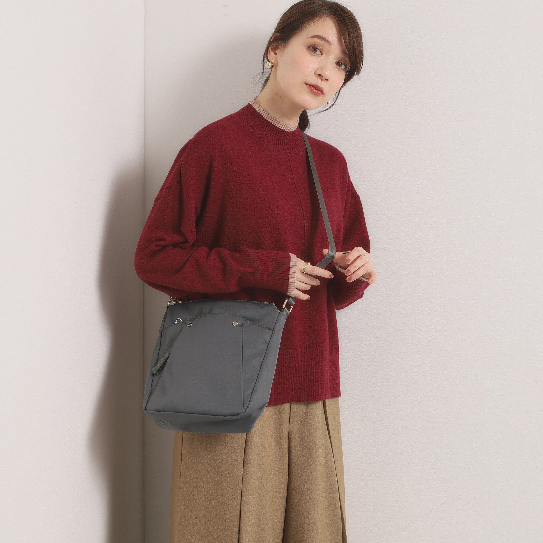 ITS&rsquo;DEMO「【6ポケット】ルニコ縦型ショルダー」|ショルダー・メッセンジャー|